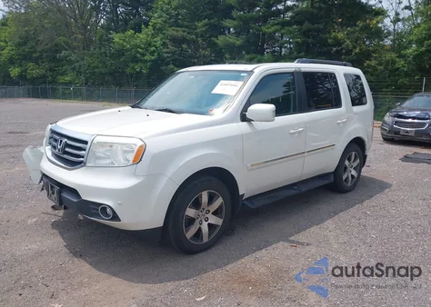 2013 Honda Pilot Touring from USA, damaged, VIN 5FNYF4H98DB020001